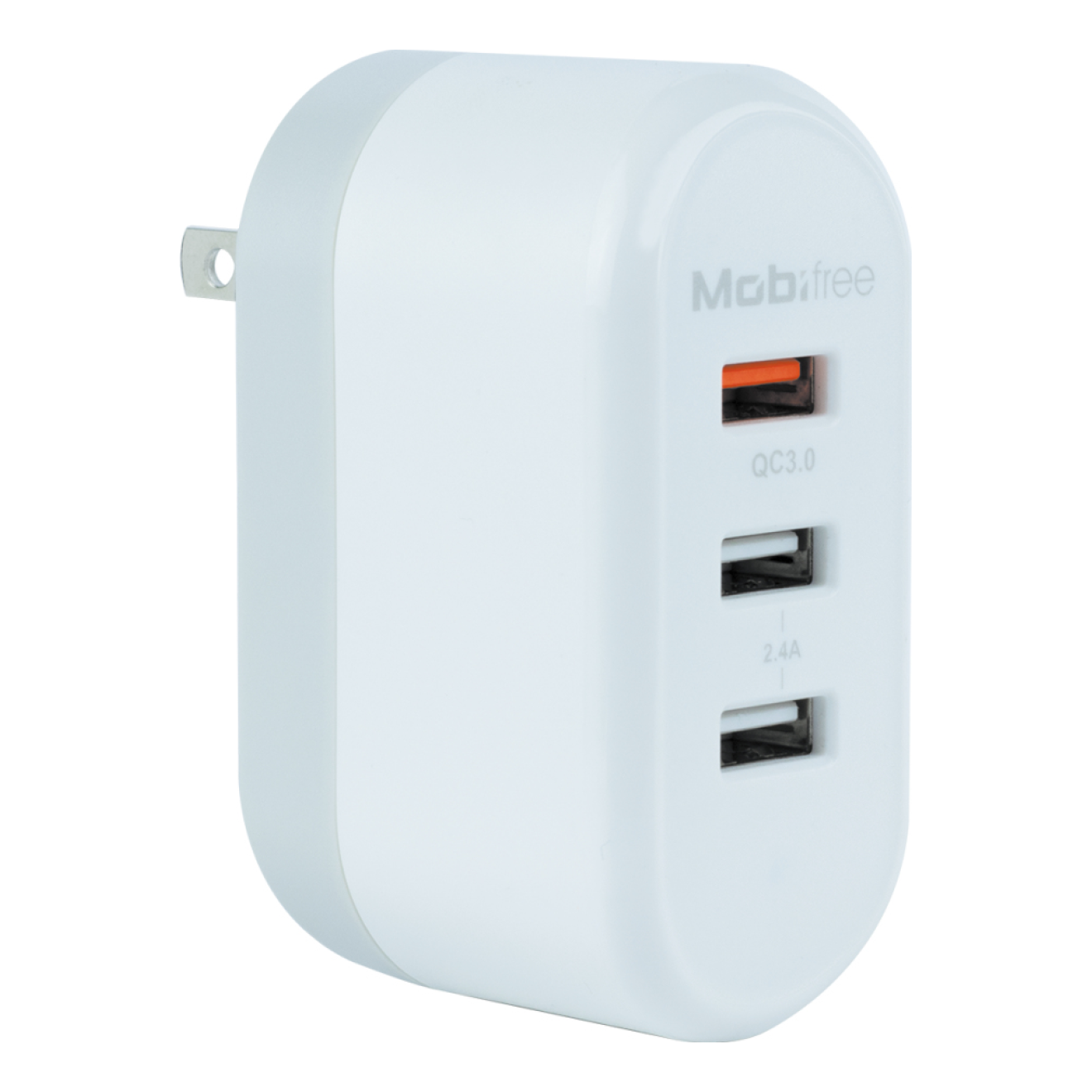 Cargador  Mobifree Cargador de pared 3 puertos USB