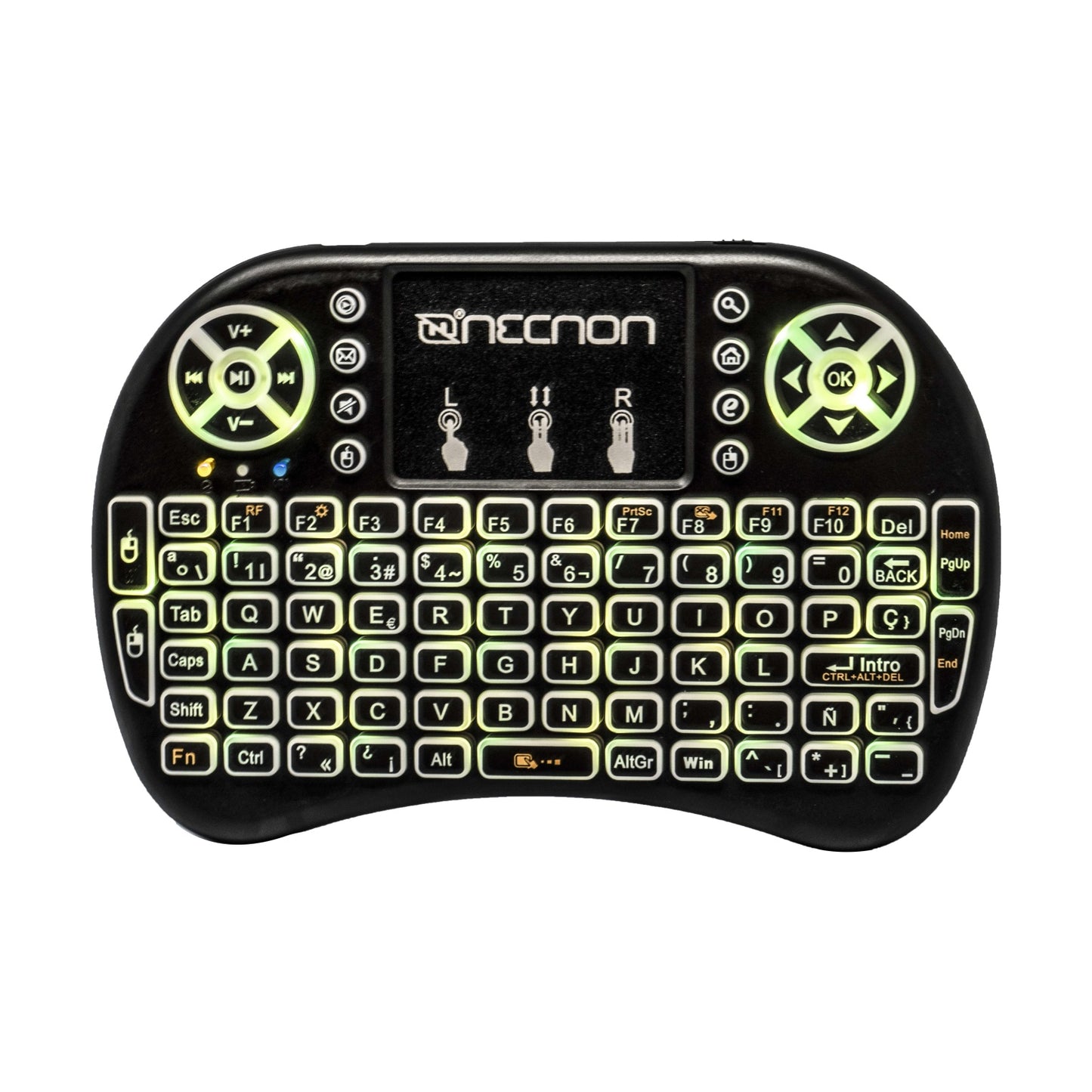 Control Remoto con Mousepad y Teclado NECNON NCR-01