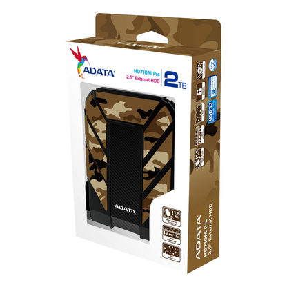 Disco Duro Externo ADATA HD710 M Pro 1 TB USB 3.2 Gen 1 2.5 Pulgadas (AHD710MP-1TU31-CCF)