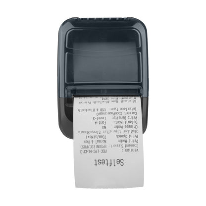 Impresora POS Térmica Portátil Qian QOP-T58UB-RP de 58 mm con USB y Bluetooth, 70 mm/s