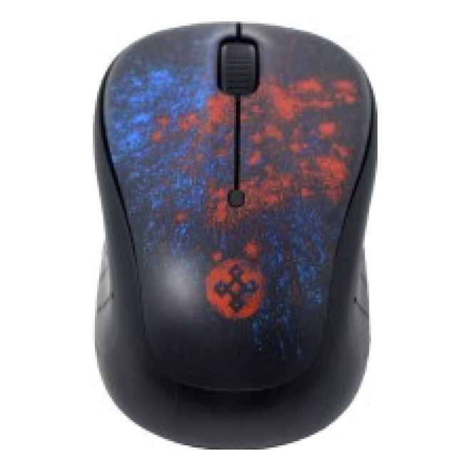 Mouse Naceb Technology NA-0118B inalámbrico 2.4 GHz 1000 DPI 3 botones Negro