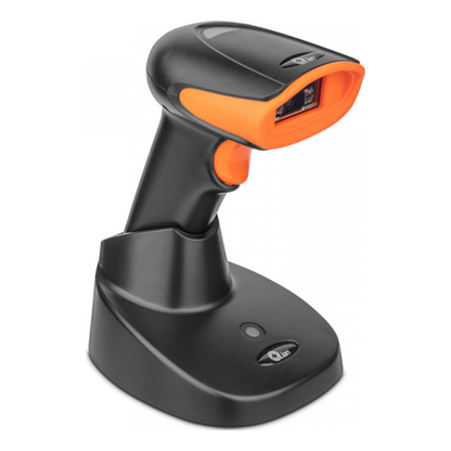 Lector de Códigos de Barras Qian QOB-2DMFE Inalámbrico con Base