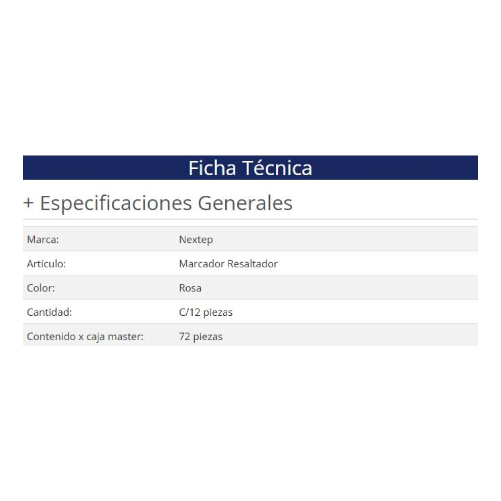 Resaltador Nextep NE-079R