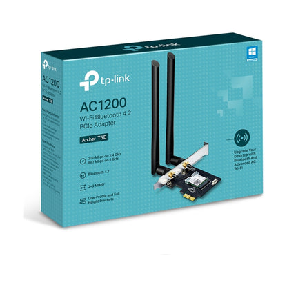 Tarjeta de Red TP-LINK AC1200 PCI Wi-Fi AC Bluetooth 4.2