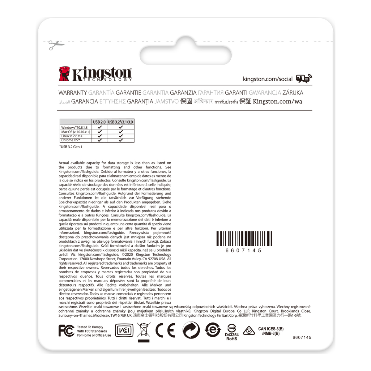 Memoria USB Kingston Technology DataTraveler 70 128 GB USB 3.2 Gen 1 USB-C (DT70/128GB)