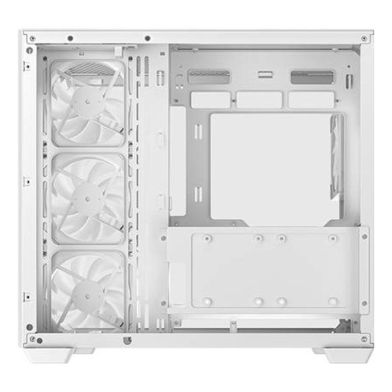 Gabinete Gaming DeepCool CG530 ATX/Micro-ATX ARGB Blanco (R-CG530-WHADA4-G-1)