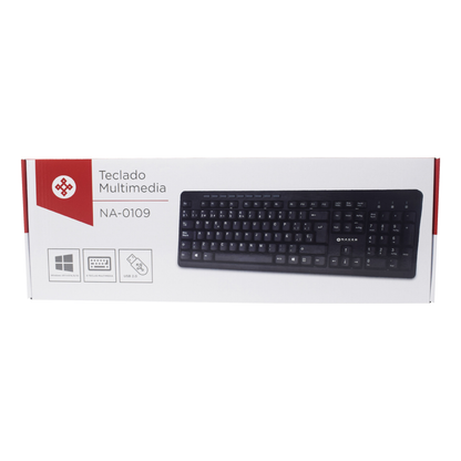 Teclado Multimedia Naceb Technology NA-0109