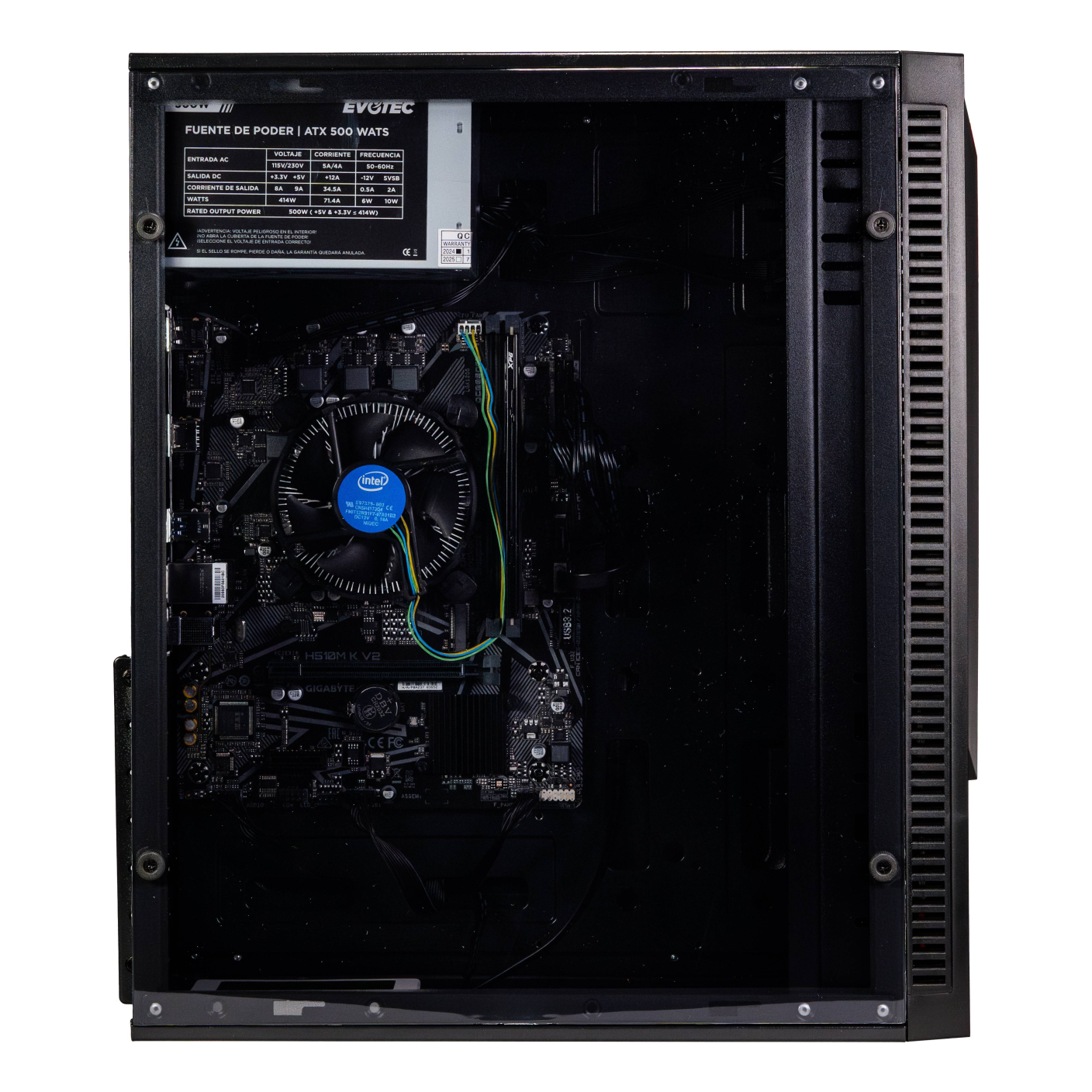 Pcs de escritorio EVOTEC EV-I510T-VERTEC