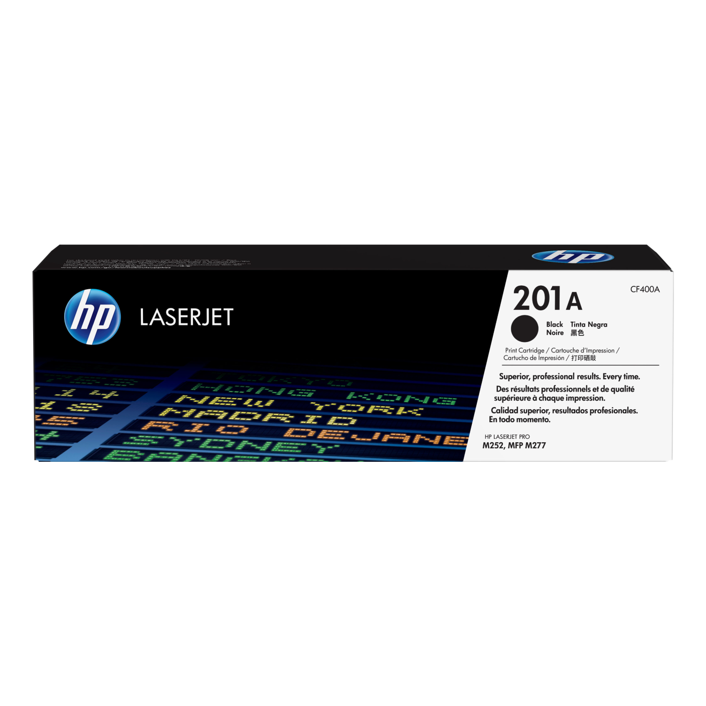 Tóner HP Original 201A Negro – Para LaserJet Pro M252, LaserJet Pro M277, LaserJet Pro M274 (CF400A)