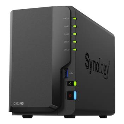 Servidor NAS SYNOLOGY DiskStation DS224+ de 2 Bahías