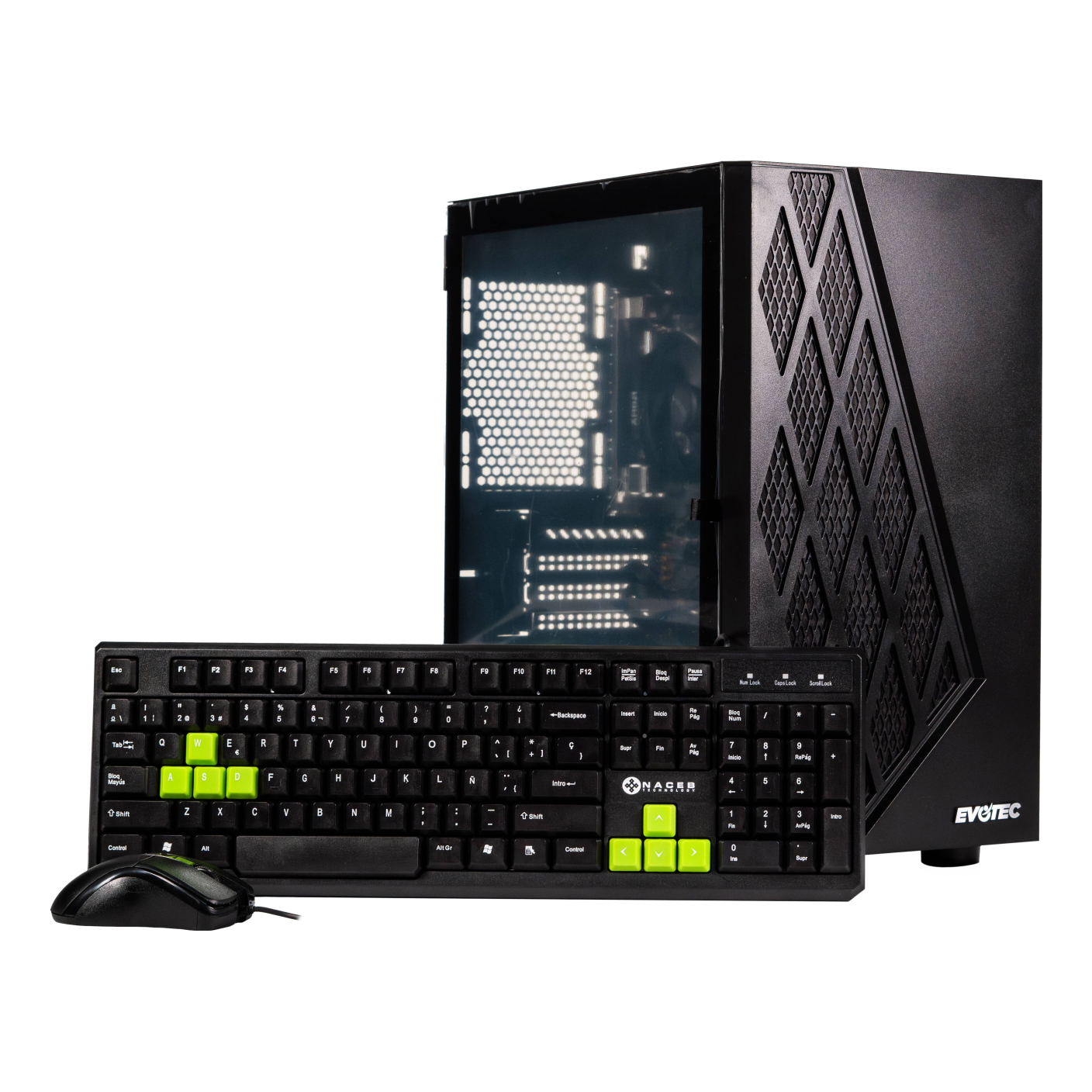 PCs de Escritorio Gaming EVOTEC EV-R556GT-VERTEC