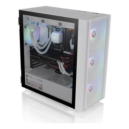 Gabinete  THERMALTAKE H570 TG Snow Mid Tower