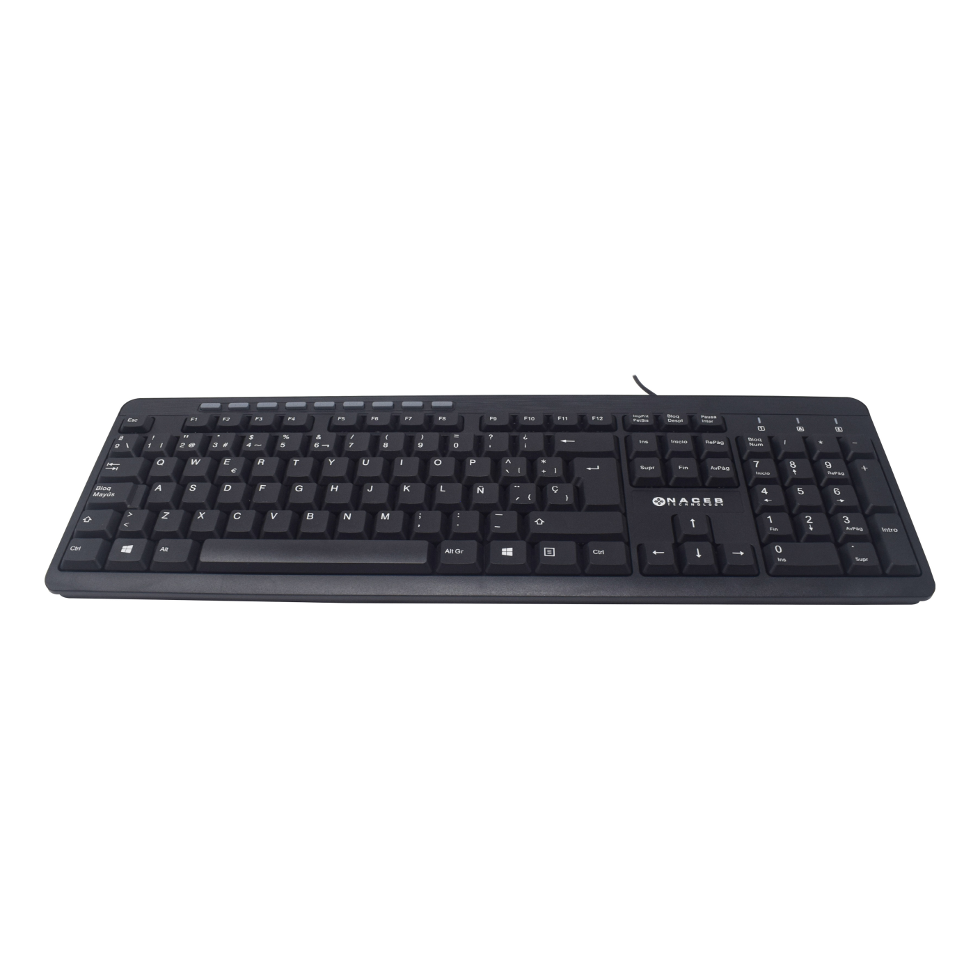 Teclado Multimedia Naceb Technology NA-0109