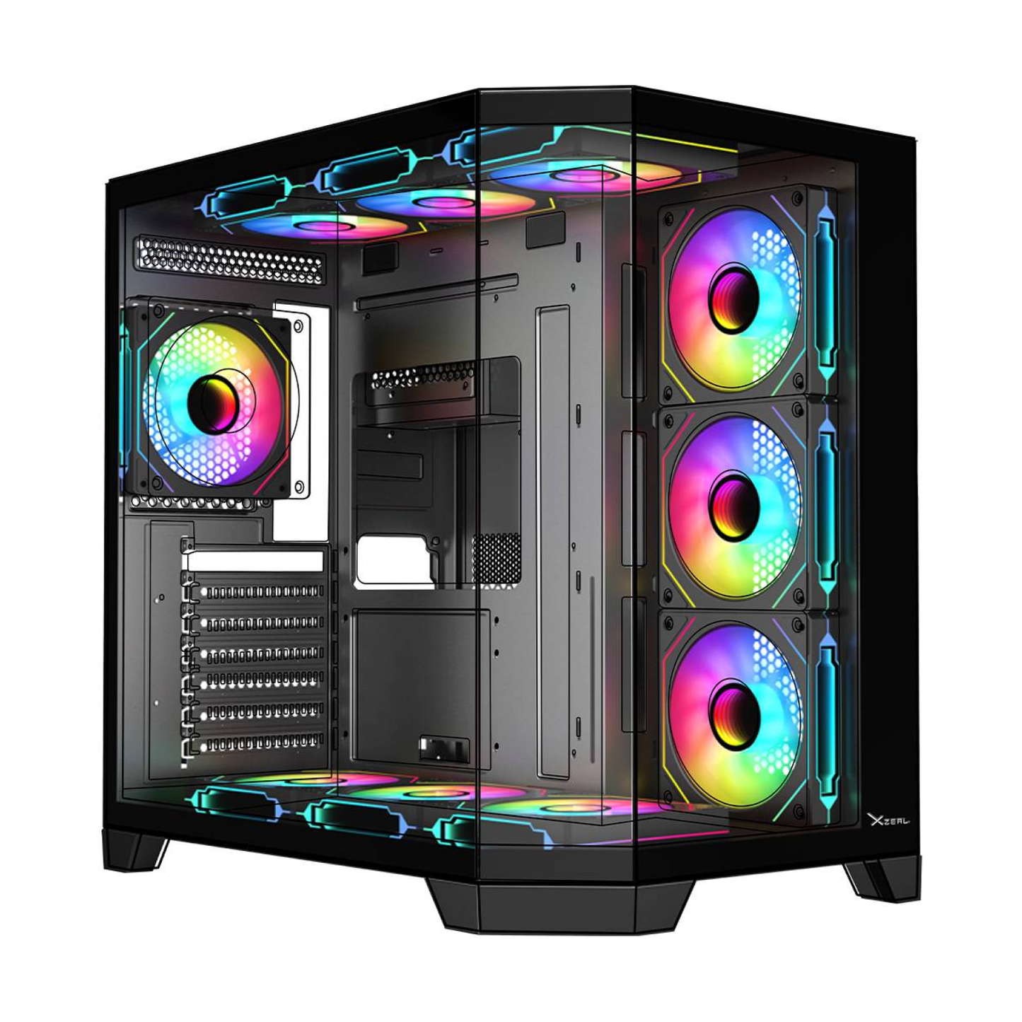 Gabinetes para Computadoras Xzeal X-Tron XZGAXT1B