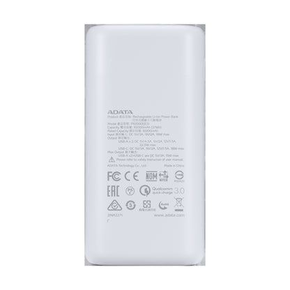 Power Bank ADATA AP10000QCD-DGT-CWH