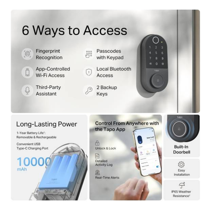 Cerradura  TP-LINK TAPO DL110
