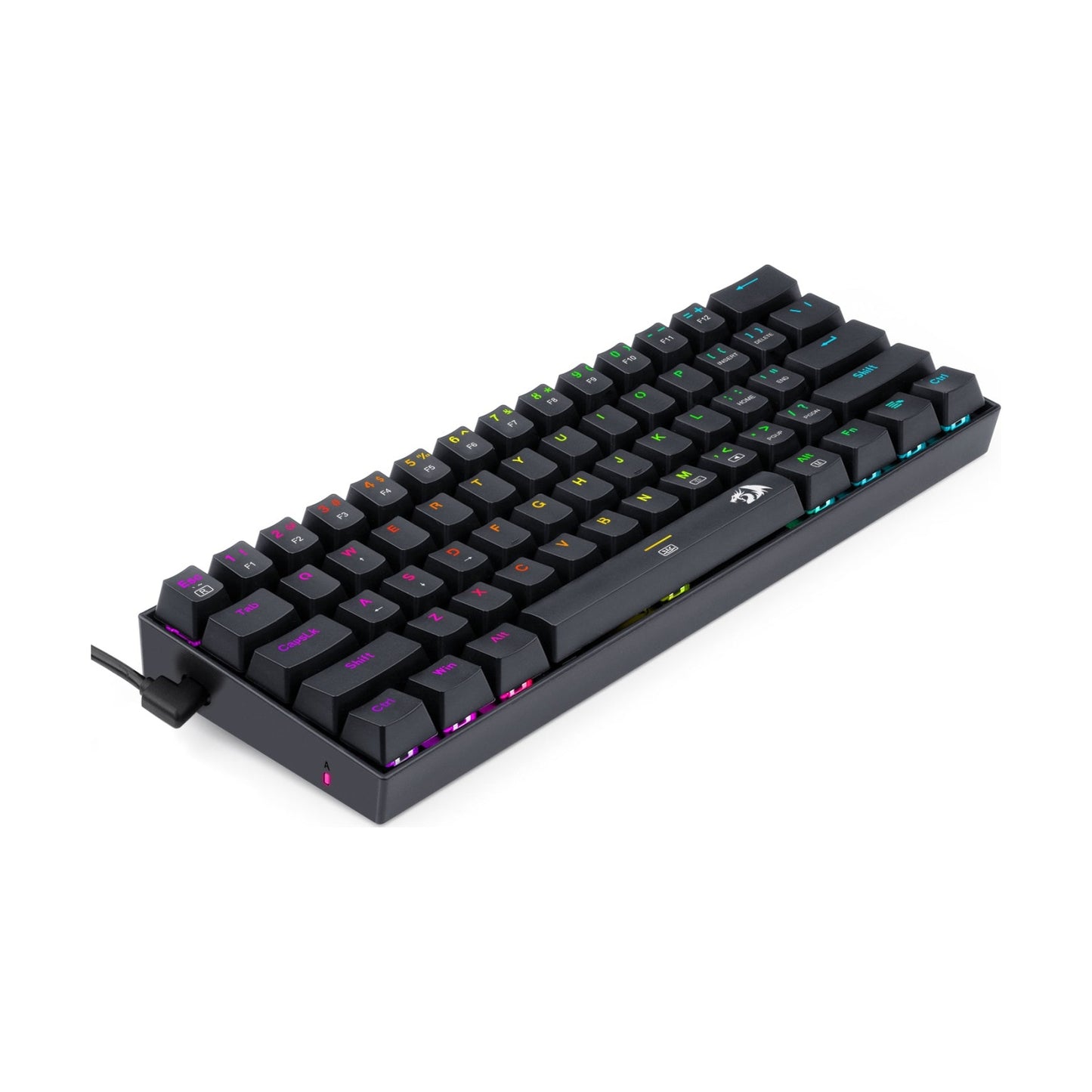 Teclado Mecánico Redragon k630RGB BROWN