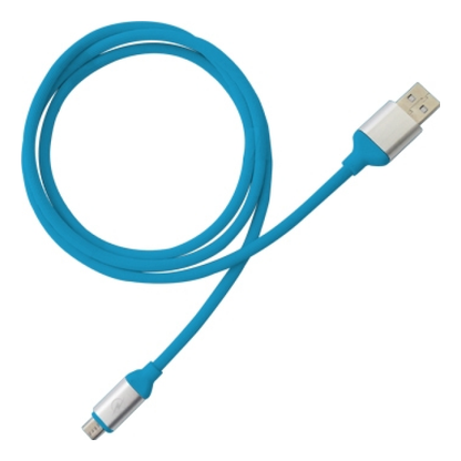 Cable USB V2.0 a Micro de PVC Texturizado BROBOTIX 161208A