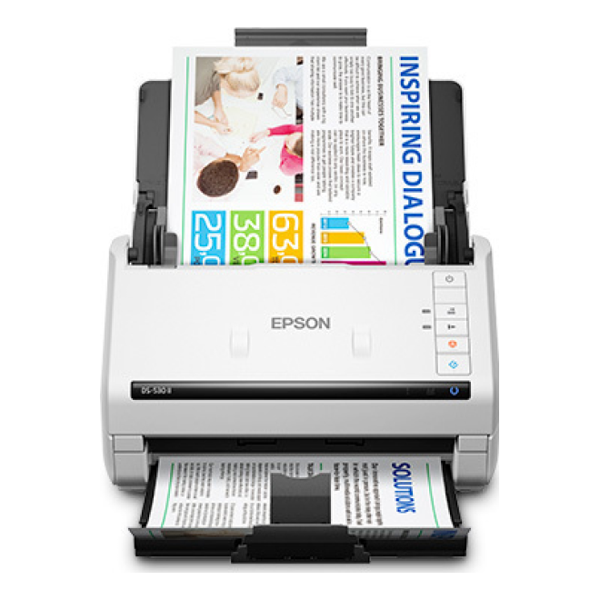 Escáner Epson Ds-530 Ii Duplex 4000 Páginas 35 ppm (B11B261202)