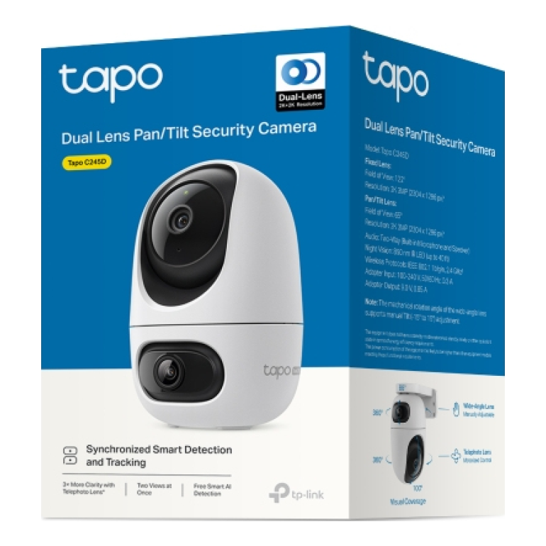 Cámara WiFi TP-LINK Tapo C245D