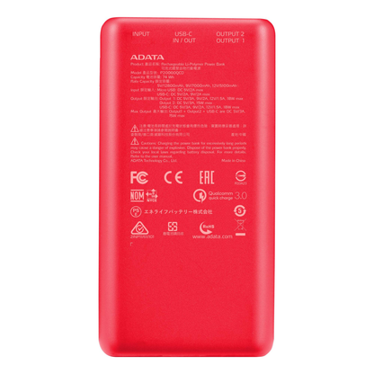 Power bank ADATA P20000QCD