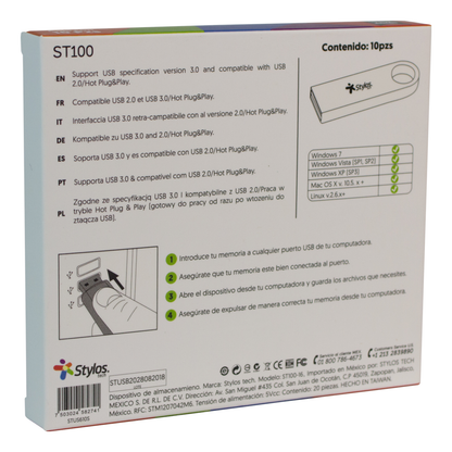 Memoria RAM Stylos STUSB1016