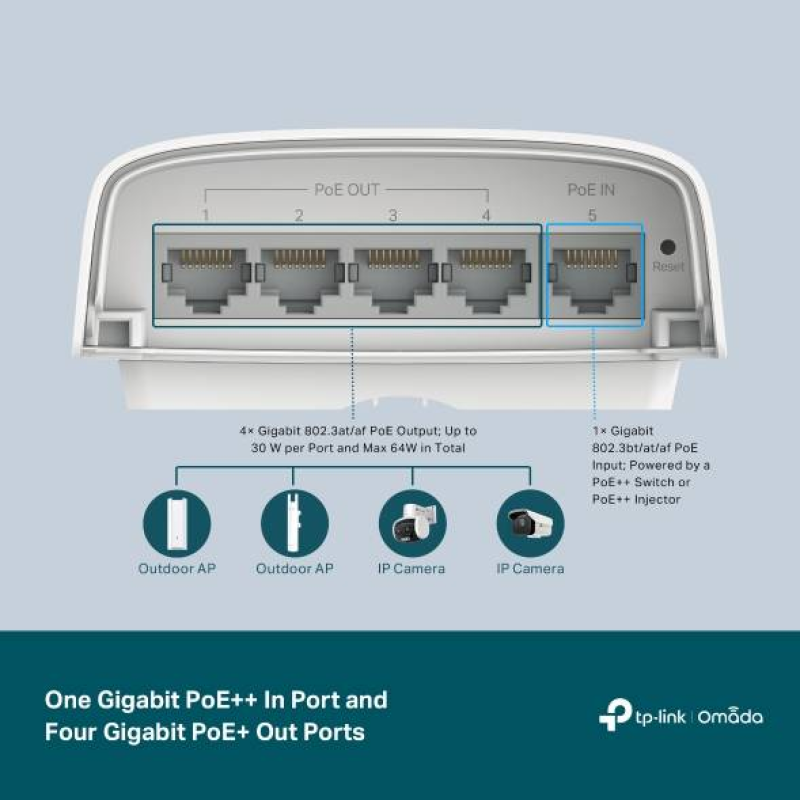 Switch TP-LINK SG2005P-PD
