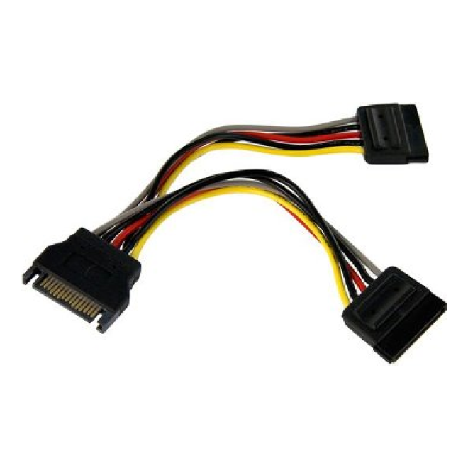 CABLE SATA P/CORRIENTE DOBLE A.6 BROBOTIX 180824
