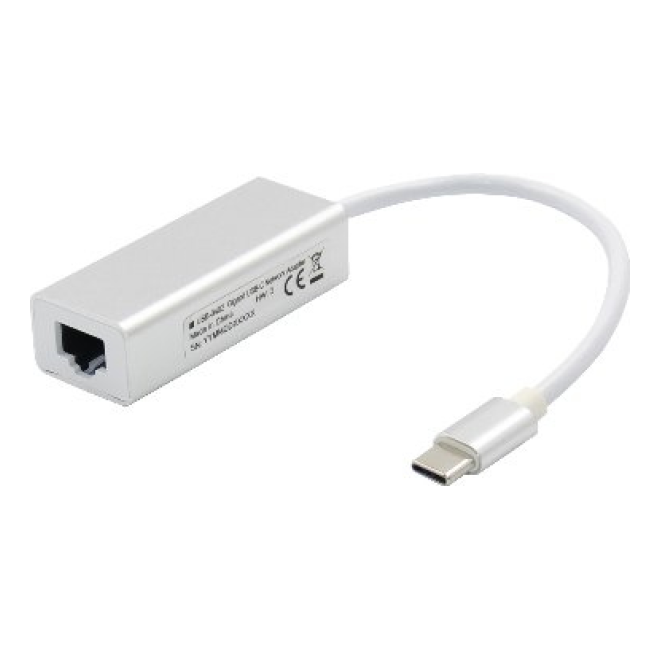 Convertidor USB Tipo C a RJ45 BROBOTIX 651879
