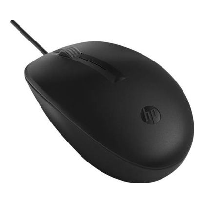 Mouse HP 128 LSR USB láser 1200 DPI 3 botones Negro (265D9AA)