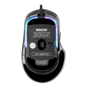 Mouse Gaming GAME FACTOR MOG530-BK