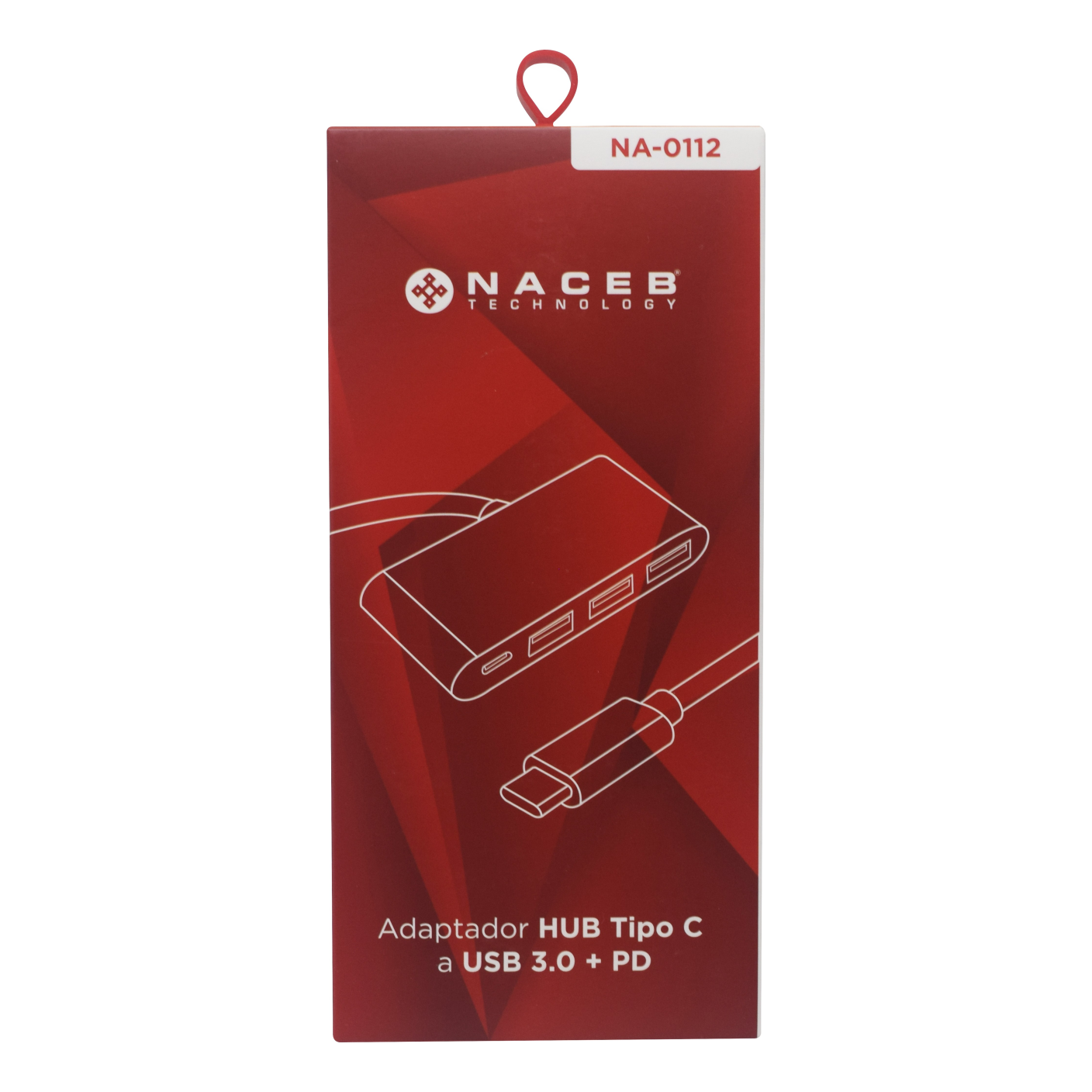 Adaptador Tipo C a USB 3.0 + PD Naceb Technology NA-0112