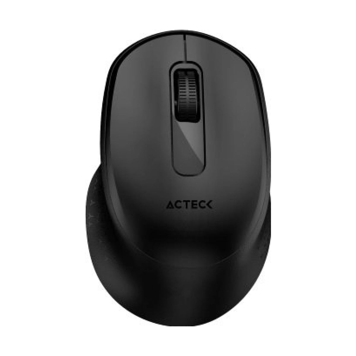 Mouse ACTECK ERGO MI470 inalámbrico 2.4 GHz óptico 1600 DPI 2 botones ergonómico silencioso Negro (AC-934145)