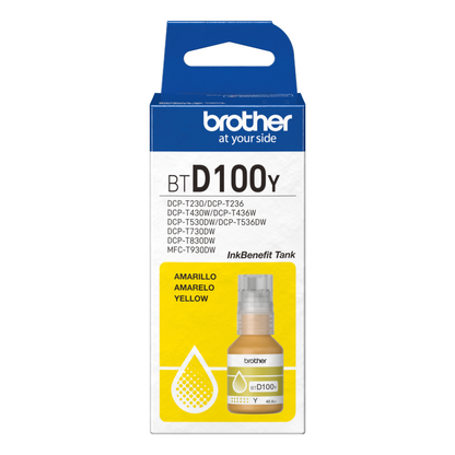 Tinta BROTHER BTD100Y