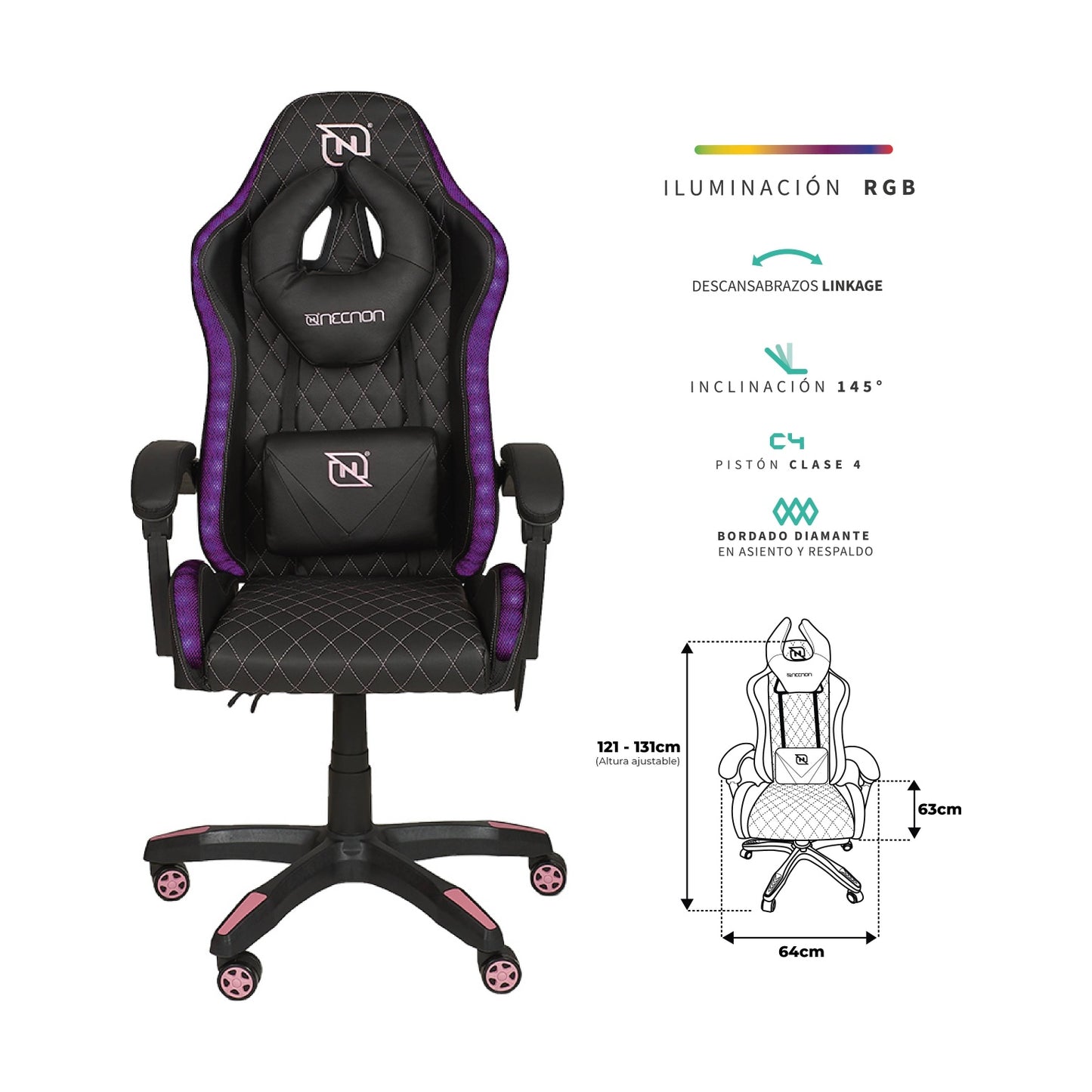 silla gaming NECNON NSG-RGB-1