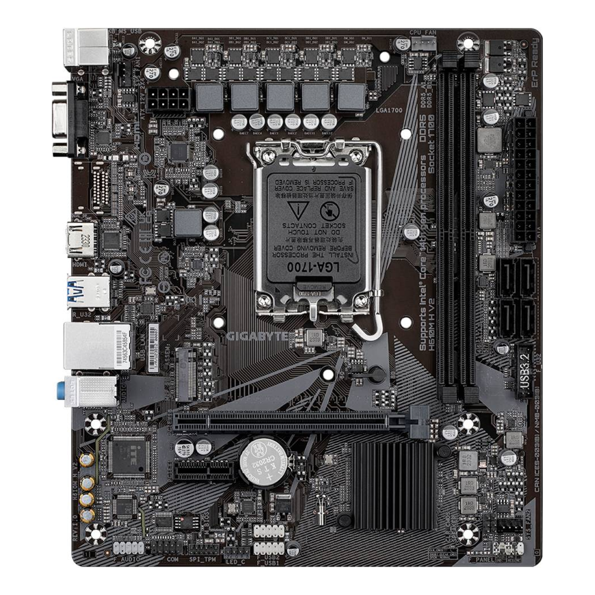 Motherboard Gigabyte H610M H V2 ATX DDR5