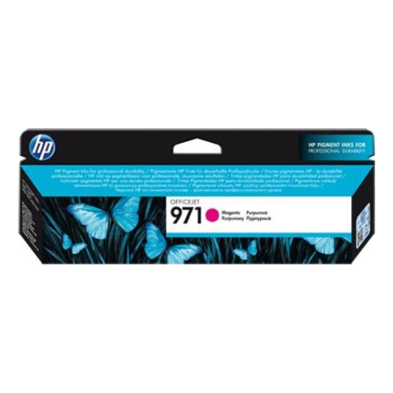 Cartucho de Tinta HP Original 971 Magenta – Para OfficeJet Pro X451dn, X451dw, X476dn (CN623A)