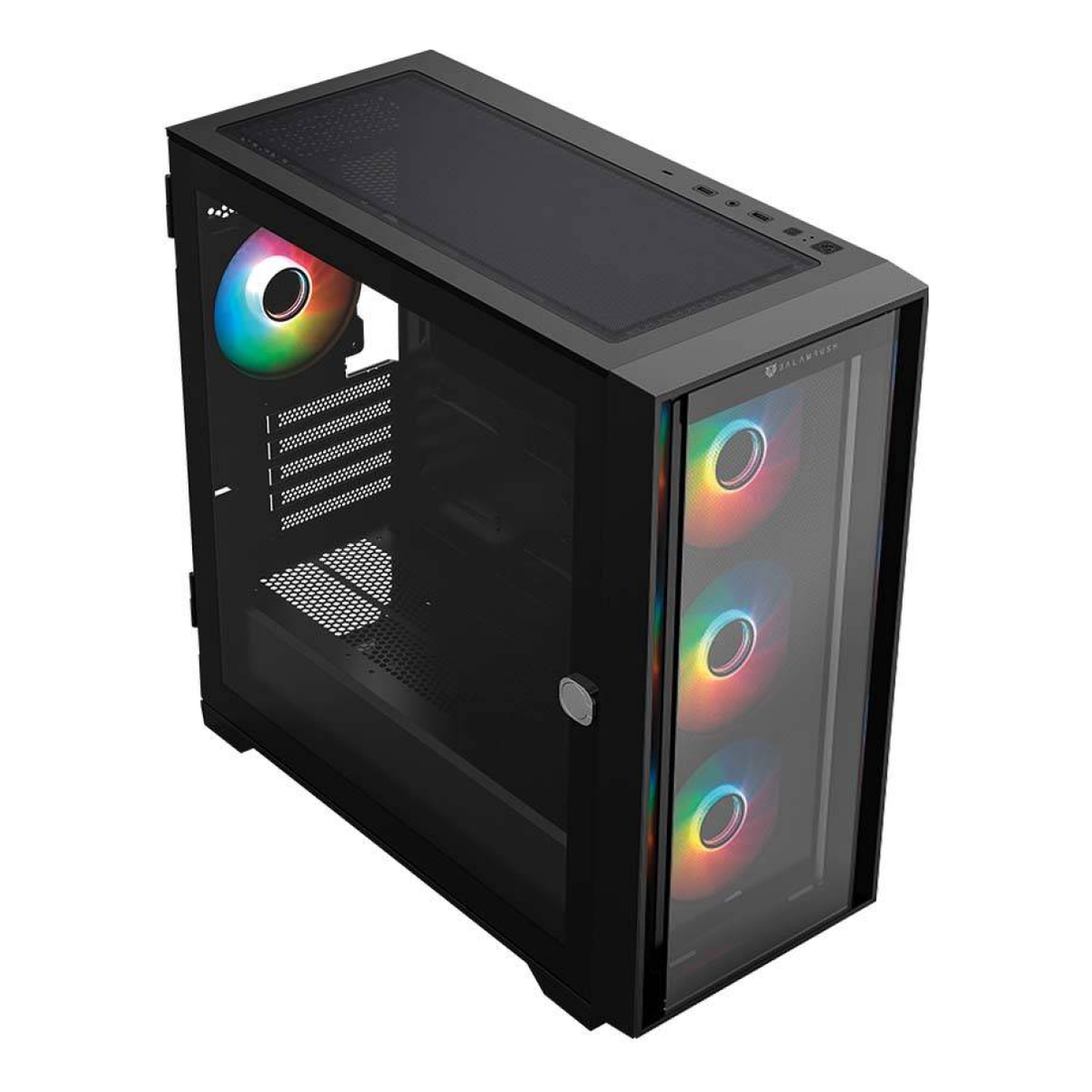 Gabinete Gaming Balam Rush Carbono Twin Mate 8000 (BR-938778)