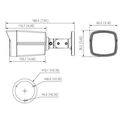 Cámara Bala Análoga Dahua Technology DH-HAC-HFW1801TLMN-IL-A