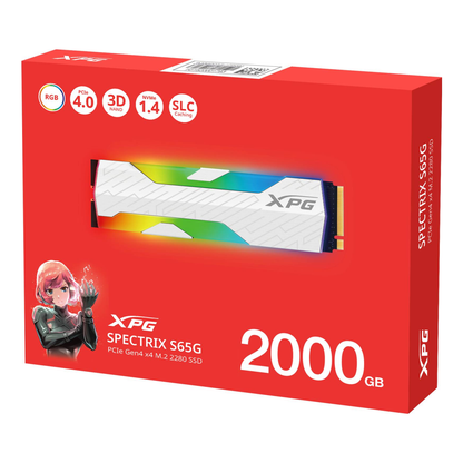 SSD M.2 NVMe ADATA Spectrix S65G 2 TB PCIe 4.0 x4 (SSPECTRIXS65G-2000G-CI)