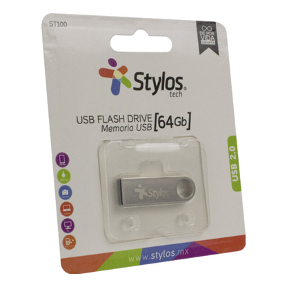 Memoria USB 64 GB Stylos STMUSB4B