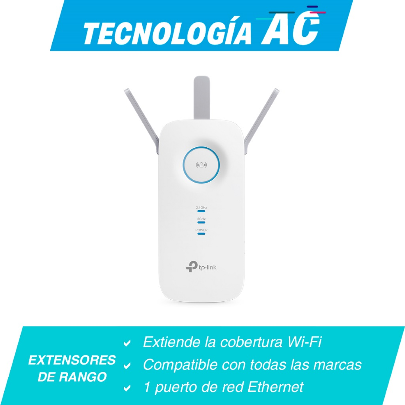 Extensor de Rango Dual Band   TP-LINK RE450