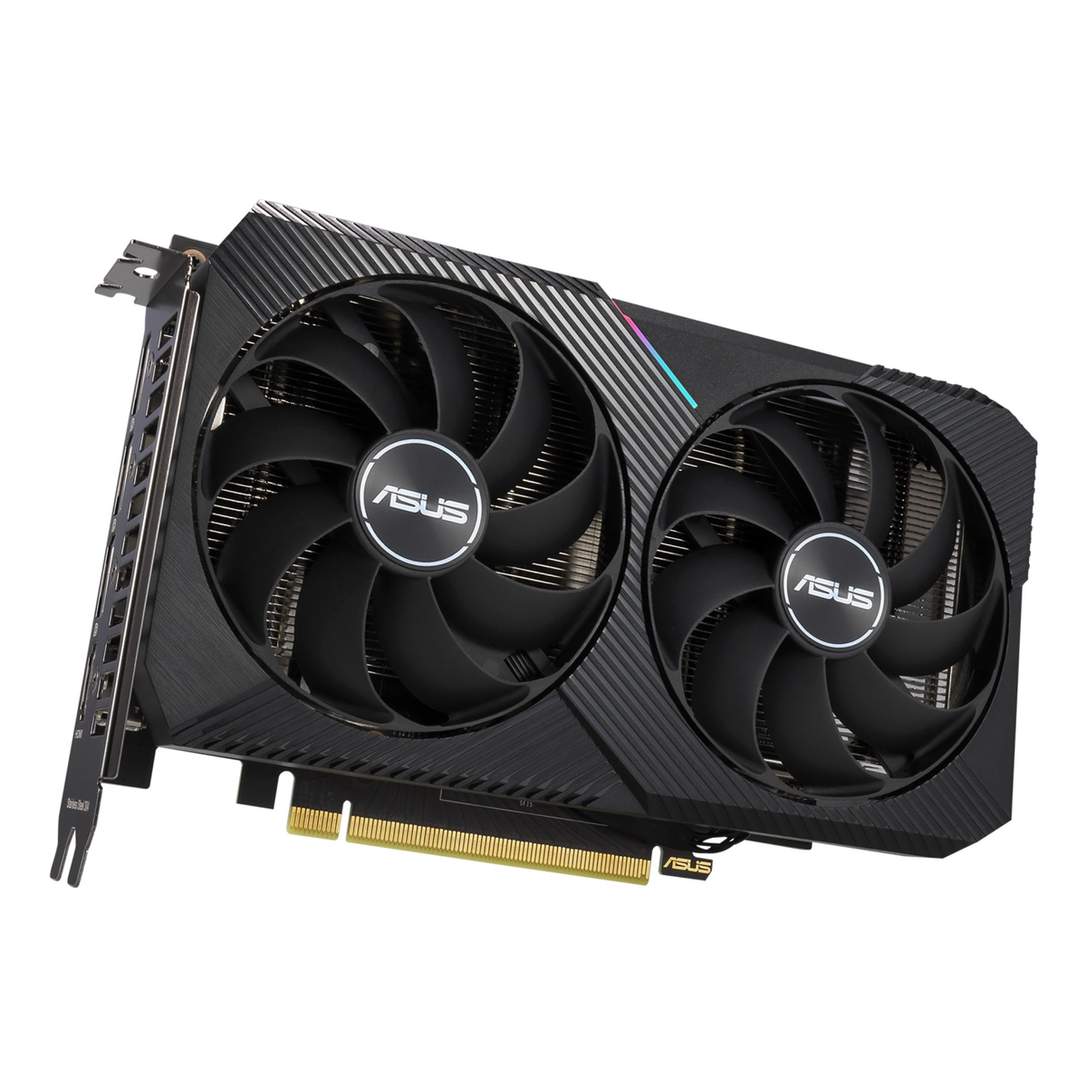 Tarjeta de Video ASUS DUAL-RTX3060-O12G-V2 NVIDIA GeForce RTX 3060 12 GB 2 Ventiladores