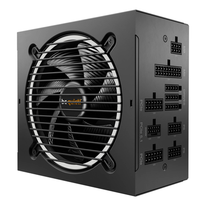 Fuente de Poder Be Quiet Pure Power 12 M 850 W 80 PLUS Gold Totalmente Modular ATX 3.1 (BN522)