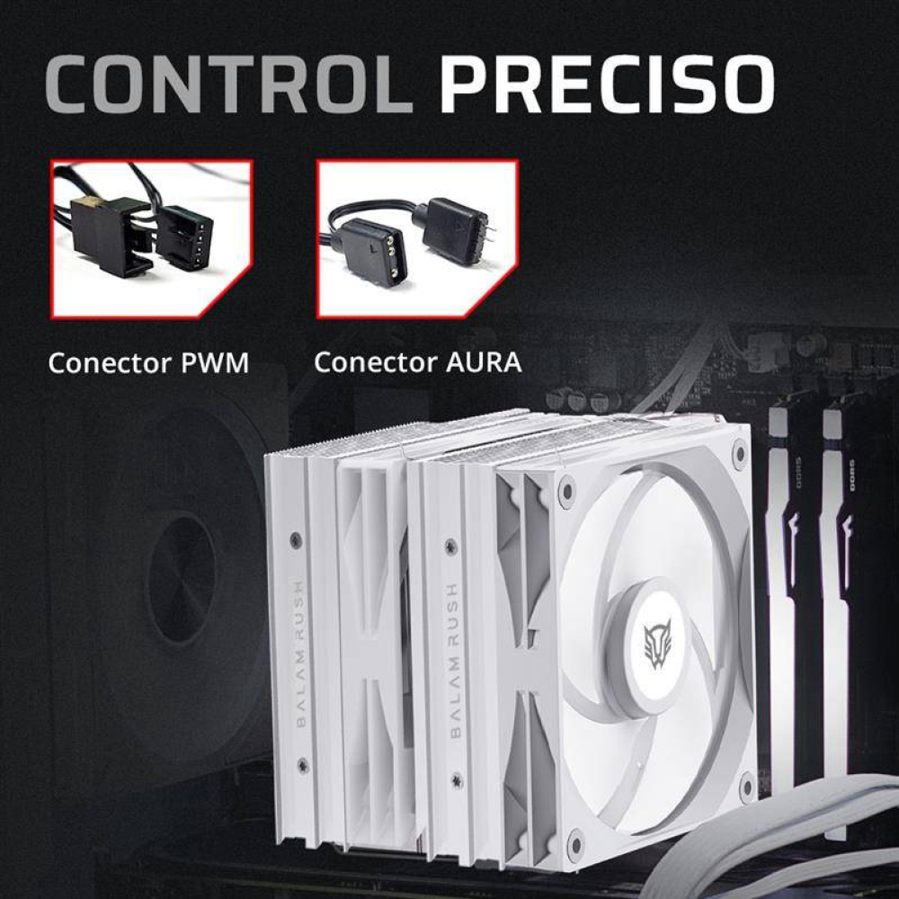Enfriamiento y Ventilación Balam Rush HEX90