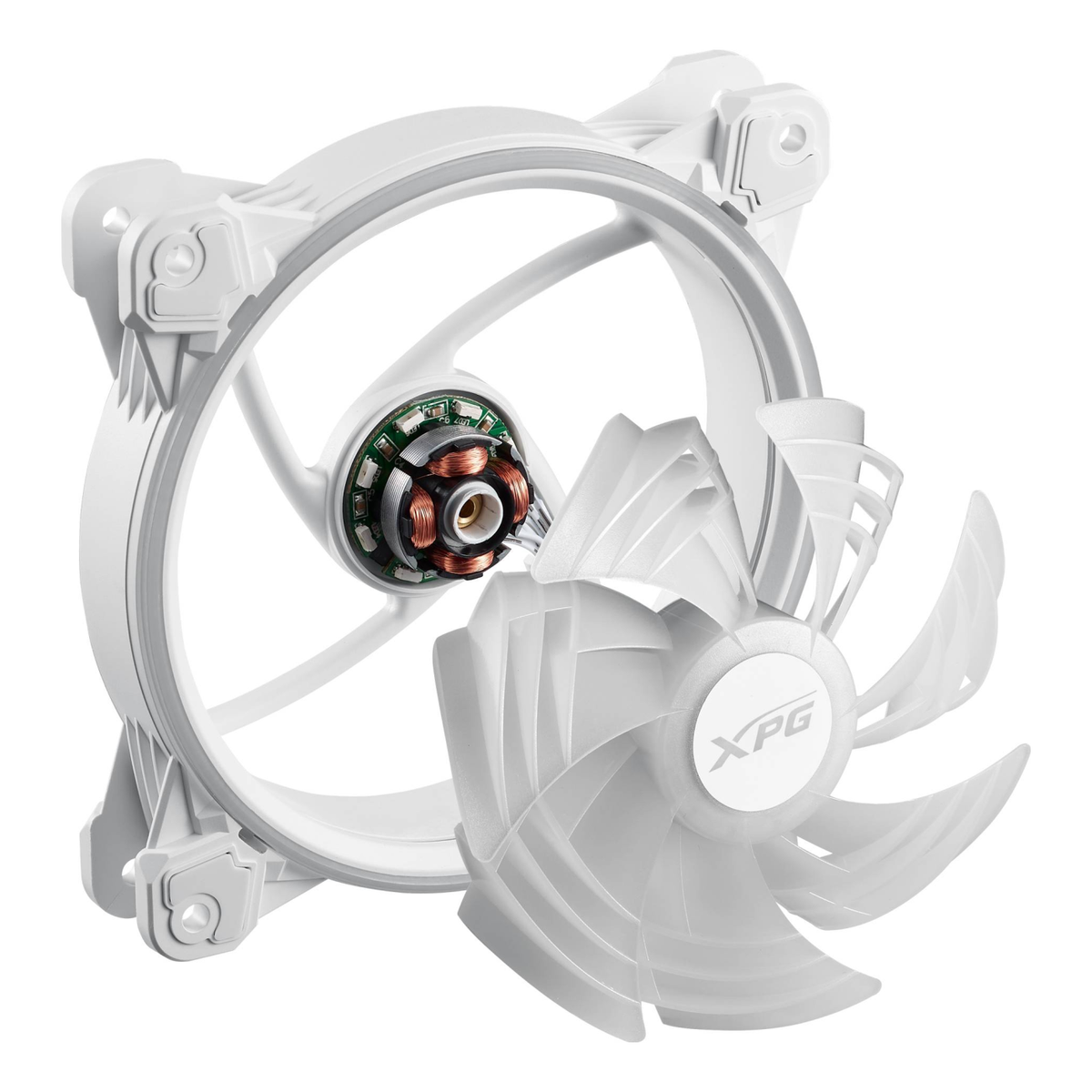 Ventilador XPG Hurricane 120 ARGB PWM Blanco 17 dB 2000 RPM (HURRICANE120ARGBPWM-WHCWW)