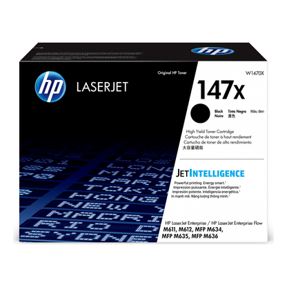 Tóner HP Original 147X Negro – Para LaserJet Pro M404, LaserJet Pro M428, LaserJet Pro M304 (W1470X)