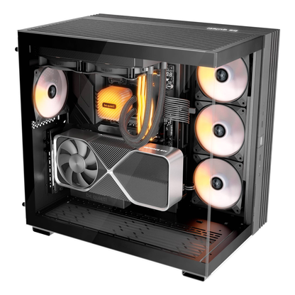 Gabinetes Gaming Be Quiet Light Base 600 LX Black