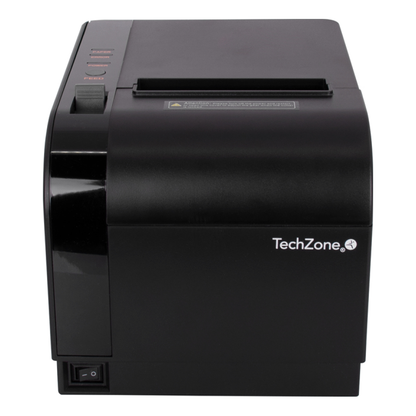 Impresora POS Térmica TECHZONE TZBE301 de 300 mm/s con USB, Serial, RJ45 y RJ11