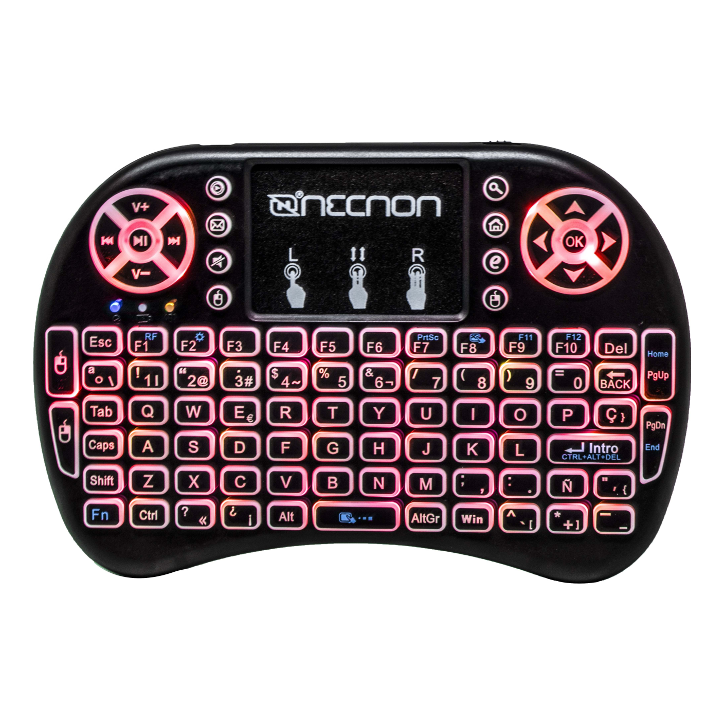 Control Remoto con Mousepad y Teclado NECNON NCR-01
